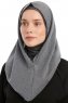 Taliah - Hijab One Piece Grigio Scuro