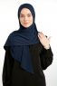 Nermin - Sandy Scarfs Hijab Blu Navy
