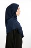 Nermin - Sandy Scarfs Hijab Blu Navy