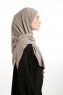 Nermin - Sandy Scarfs Hijab Taupe Scuro