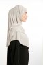Nermin - Sandy Scarfs Hijab Taupe Chiaro