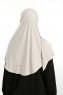 Nermin - Sandy Scarfs Hijab Taupe Chiaro