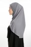 Nermin - Sandy Scarfs Hijab Grigio Scuro