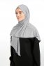 Nermin - Sandy Scarfs Hijab Grigio Chiaro