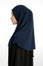 Ilay - Sandy Turban Hijab Blu Navy