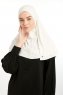 Ilay - Sandy Turban Hijab Creme