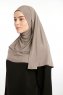 Ilay - Sandy Turban Hijab Taupe Scuro