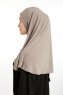 Ilay - Sandy Turban Hijab Taupe Scuro