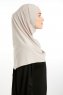 Ilay - Sandy Turban Hijab Taupe Chiaro