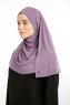 Ilay - Sandy Turban Hijab Viola Scuro