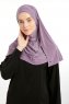 Ilay - Sandy Turban Hijab Viola Scuro