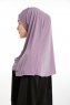 Ilay - Sandy Turban Hijab Viola Scuro