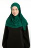 Ilay - Sandy Turban Hijab Verde Scuro