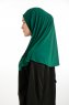 Ilay - Sandy Turban Hijab Verde Scuro