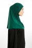 Ilay - Sandy Turban Hijab Verde Scuro