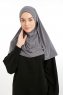Ilay - Sandy Turban Hijab Grigio Scuro