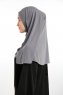 Ilay - Sandy Turban Hijab Grigio Scuro