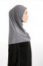 Ilay - Sandy Turban Hijab Grigio Scuro