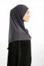 Ilay - Sandy Turban Hijab Antracite