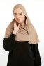 Feriha - Hijab Turban Viscosa Taupe Scuro