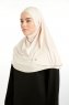 Feriha - Hijab Turban Viscosa Taupe Chiaro