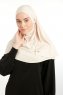Feriha - Hijab Turban Viscosa Taupe Chiaro