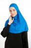 Feriha - Hijab Turban Viscosa Blu