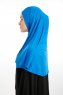 Feriha - Hijab Turban Viscosa Blu