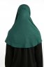 Feriha - Hijab Turban Viscosa Verde Scuro
