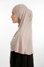 Feriha - Hijab Turban Viscosa Grigio Pietra