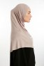 Feriha - Hijab Turban Viscosa Grigio Pietra