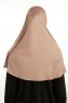 Feriha - Hijab Turban Viscosa Marrone Chiaro