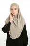 Bengi - Micro Krep Turban Hijab Verde