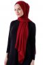 Hadise - Hijab Chiffon Bordò
