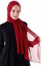 Hadise - Hijab Chiffon Bordò