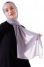 Hadise - Hijab Chiffon Grigio