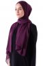 Hadise - Hijab Chiffon Viola Scuro