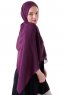 Hadise - Hijab Chiffon Viola Scuro