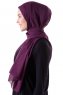 Hadise - Hijab Chiffon Viola Scuro