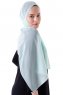 Hadise - Hijab Chiffon Verde Chiaro