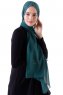 Hadise - Hijab Chiffon Verde Scuro