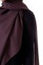 Hadise - Hijab Chiffon Marrone Scuro