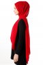 Hadise - Hijab Chiffon Rosso