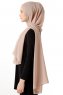 Hadise - Hijab Chiffon Beige Scuro
