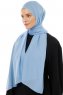 Esra - Hijab Chiffon Azzurro