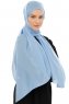 Esra - Hijab Chiffon Azzurro