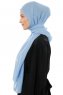 Esra - Hijab Chiffon Azzurro