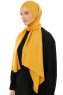 Esra - Hijab Chiffon Mostarda