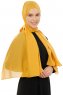 Esra - Hijab Chiffon Mostarda