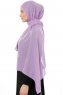 Esra - Hijab Chiffon Viola Chiaro
